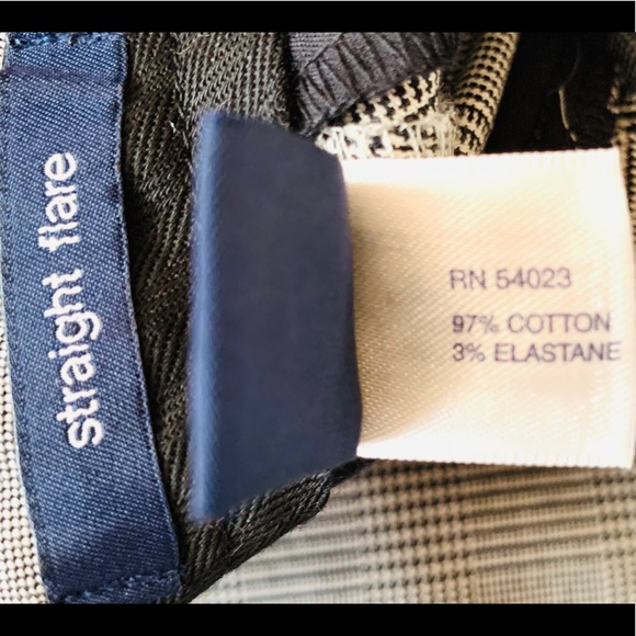 GAP Straight Flair Houndstooth Pants New With Tag - Picture 14 of 15